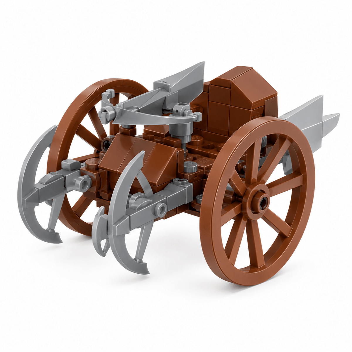 Medieval Siege Engines, Carts & Carriages Build Kits - Brick BrosMOC