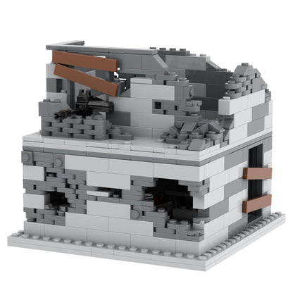 Shelled Concrete Blockhouse