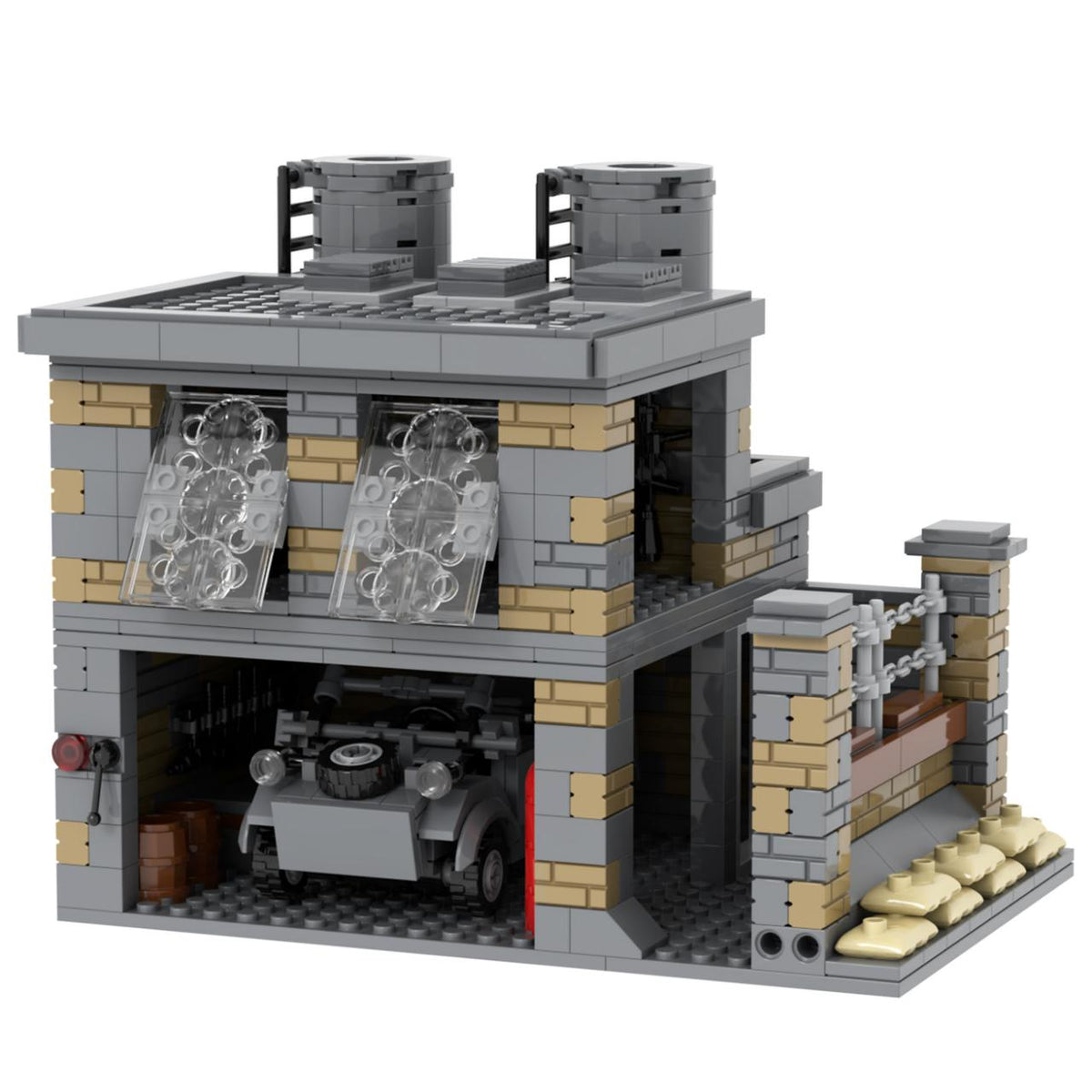 Vehicle Repair Garage with Staff Car product image