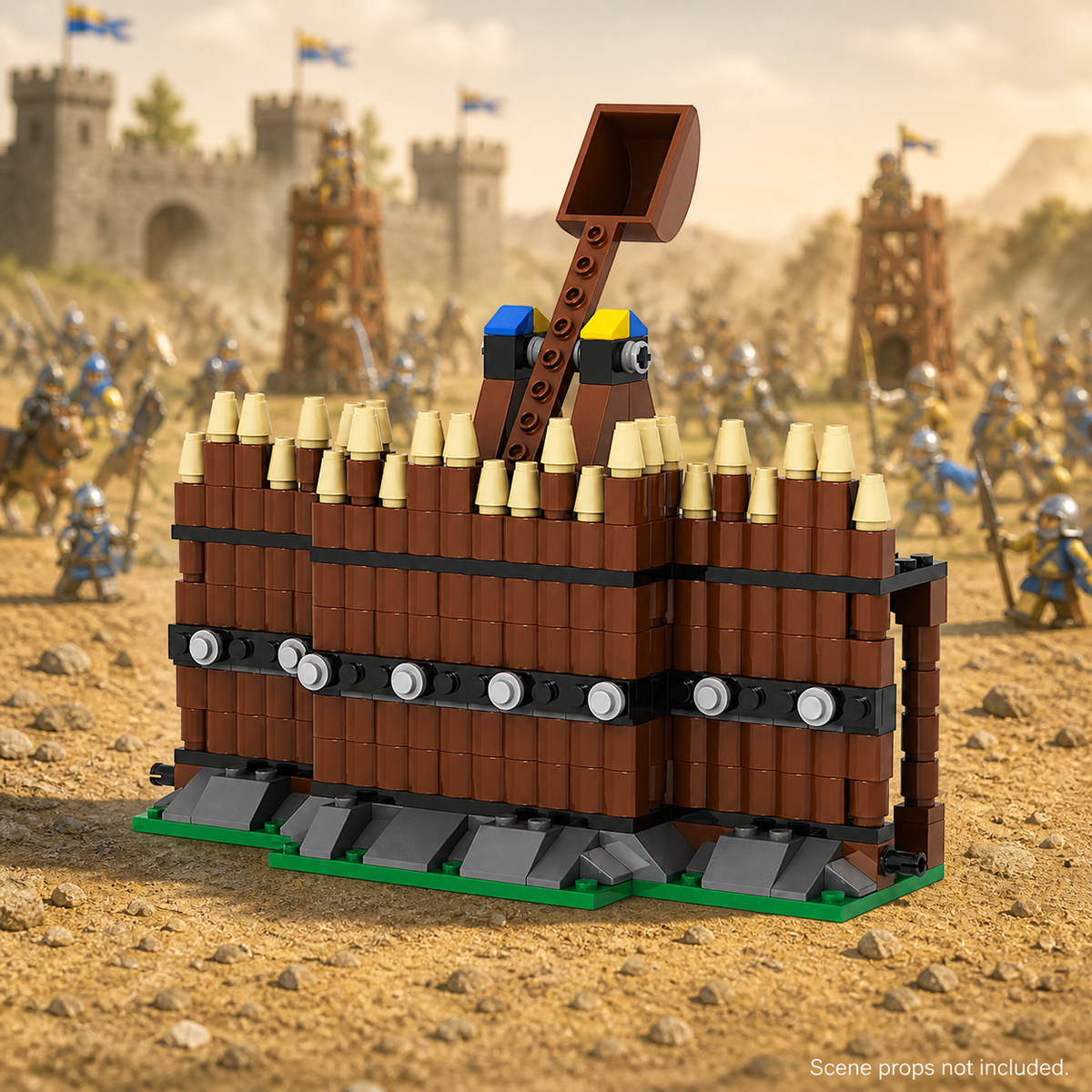 Banner War - Timber Palisade Wall