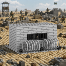 SWAT Lockdown - Brick Cell Block with Razor Wire