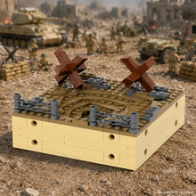 Shell Crater Base, Two Obstacles in a battle scene; scene props not included