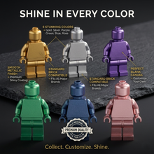 Monochrome Metallic Minifigure