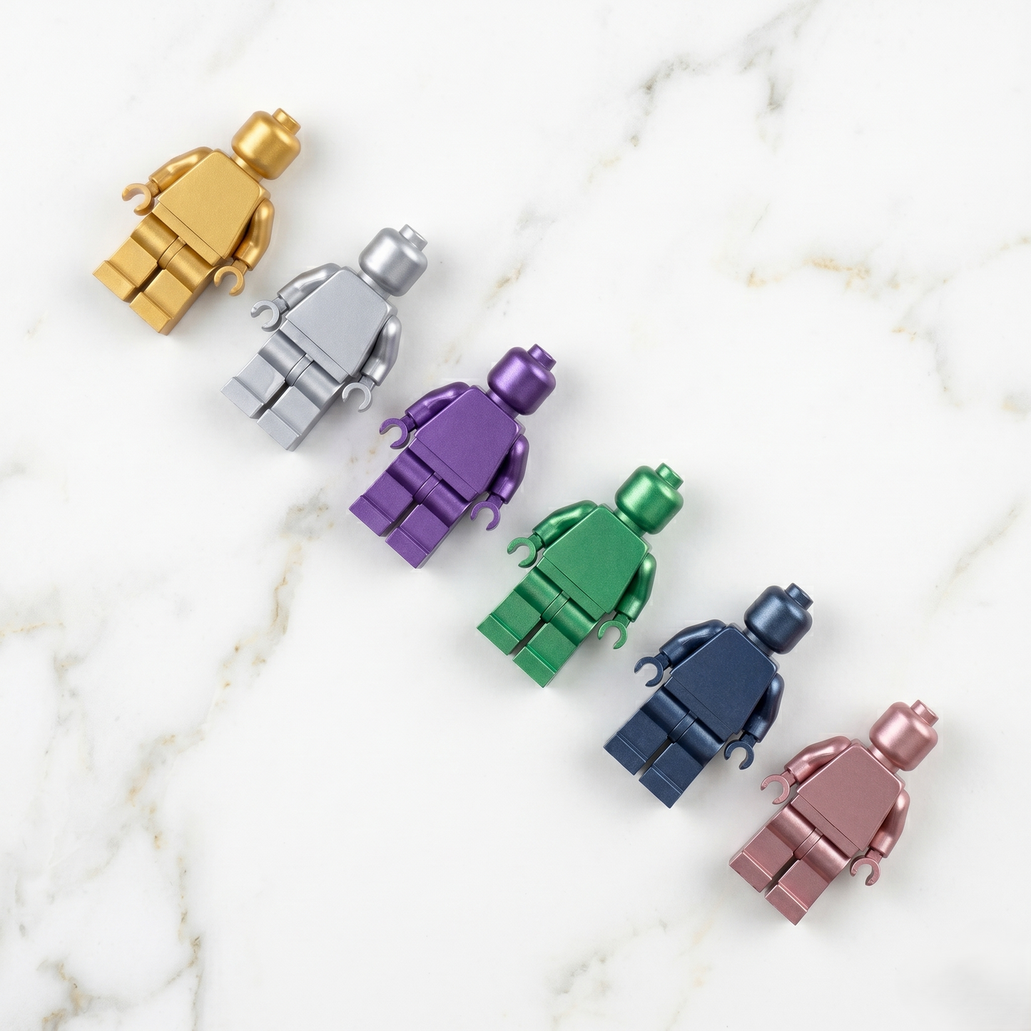 Monochrome Metallic Minifigure