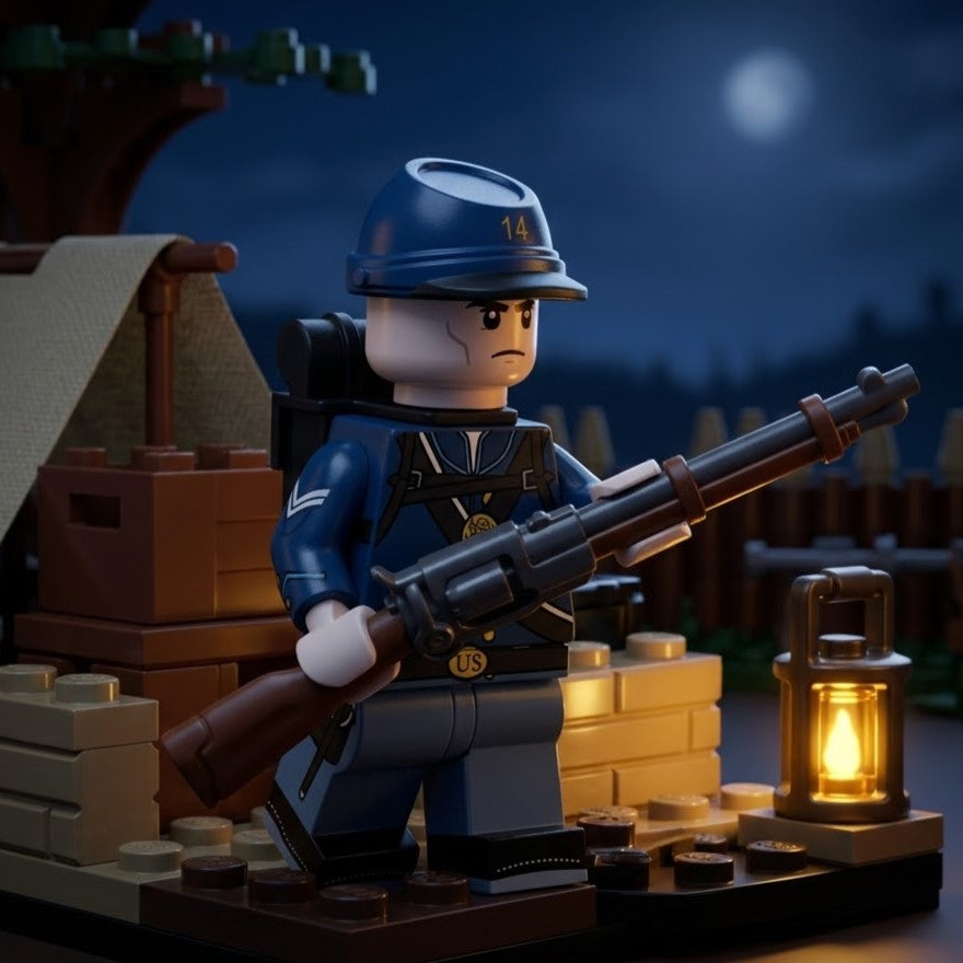 Blue Union Soldier Collectible Minifigure
