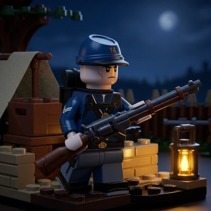 Blue Union Soldier Collectible Minifigure