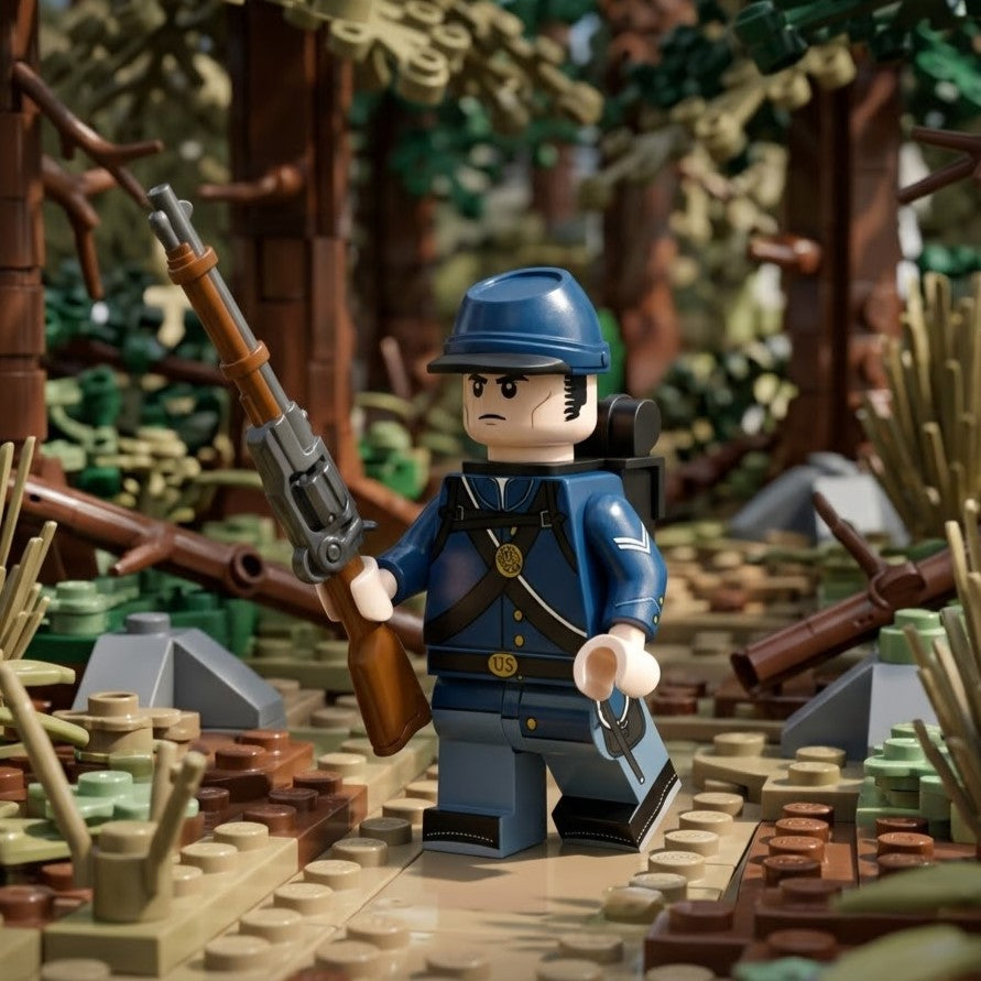 Blue Union Soldier Collectible Minifigure