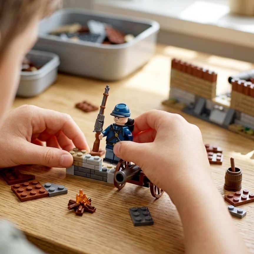 Blue Union Soldier Collectible Minifigure