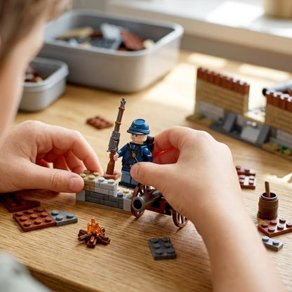 Blue Union Soldier Collectible Minifigure