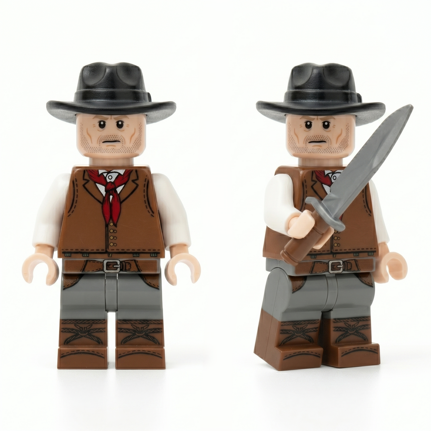 Wild West Frontier Cowboy Minifigure