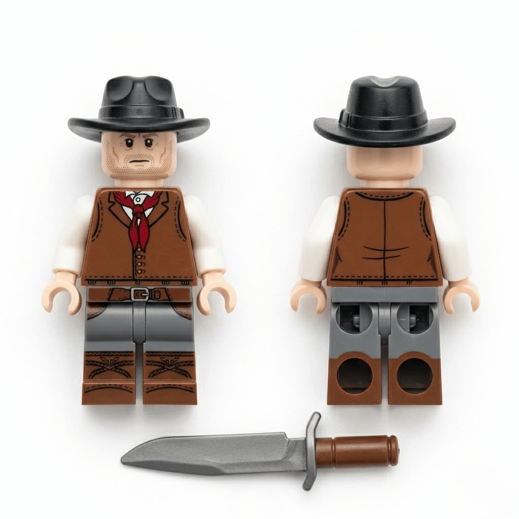 Wild West Frontier Cowboy Minifigure