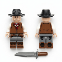 BrickBros Son of Belee Wild West Frontier Cowboy Minifigure