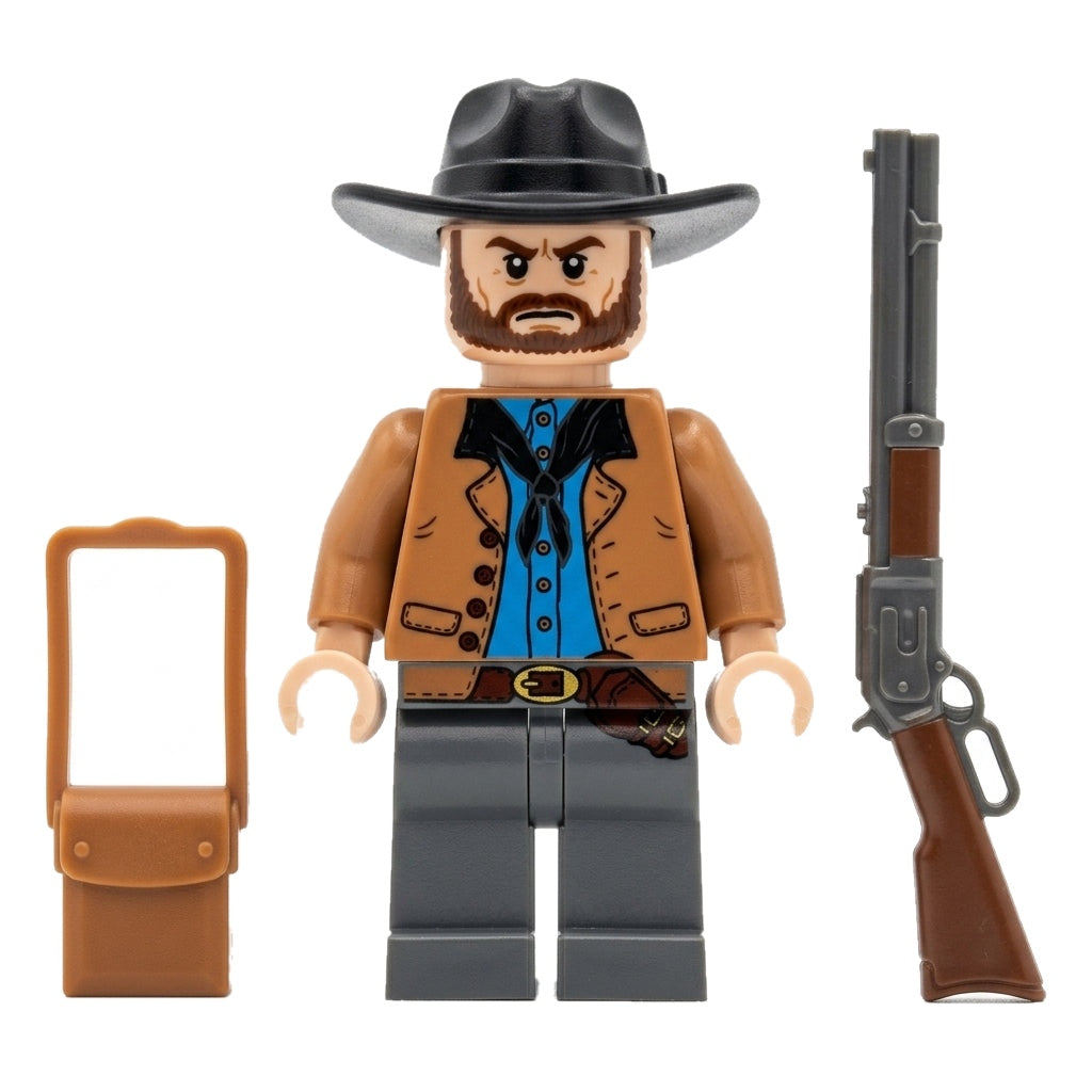 Wild West Rifleman Collectible Minifigure on white background