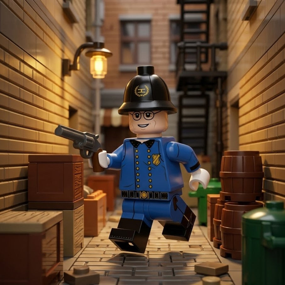 Police (American Western Officer) Minifigure
