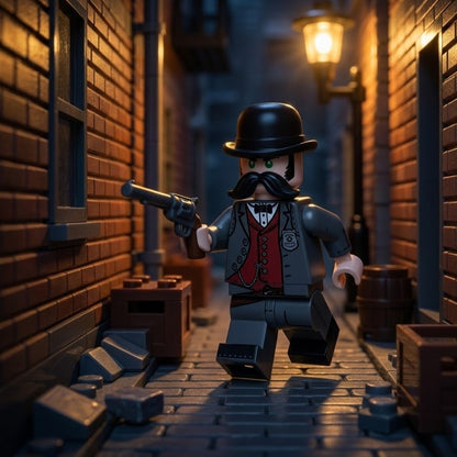 Pinkerton Detective Minifigure