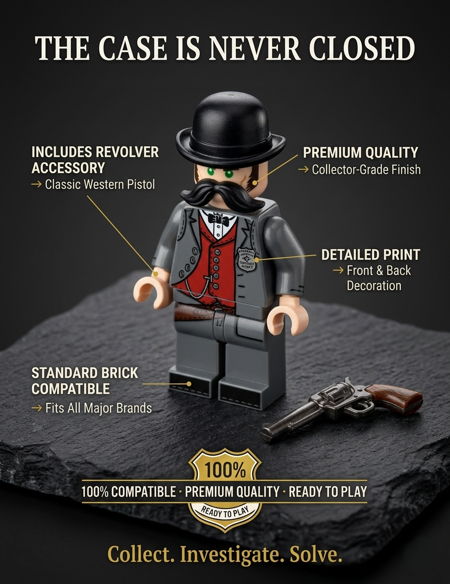 Pinkerton Detective Minifigure