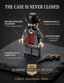 Pinkerton Detective Minifigure