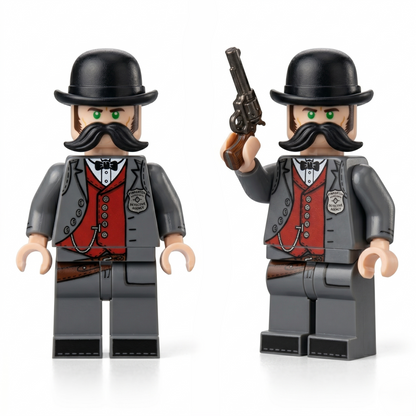 Pinkerton Detective Minifigure