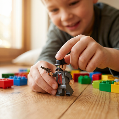 Pinkerton Detective Minifigure