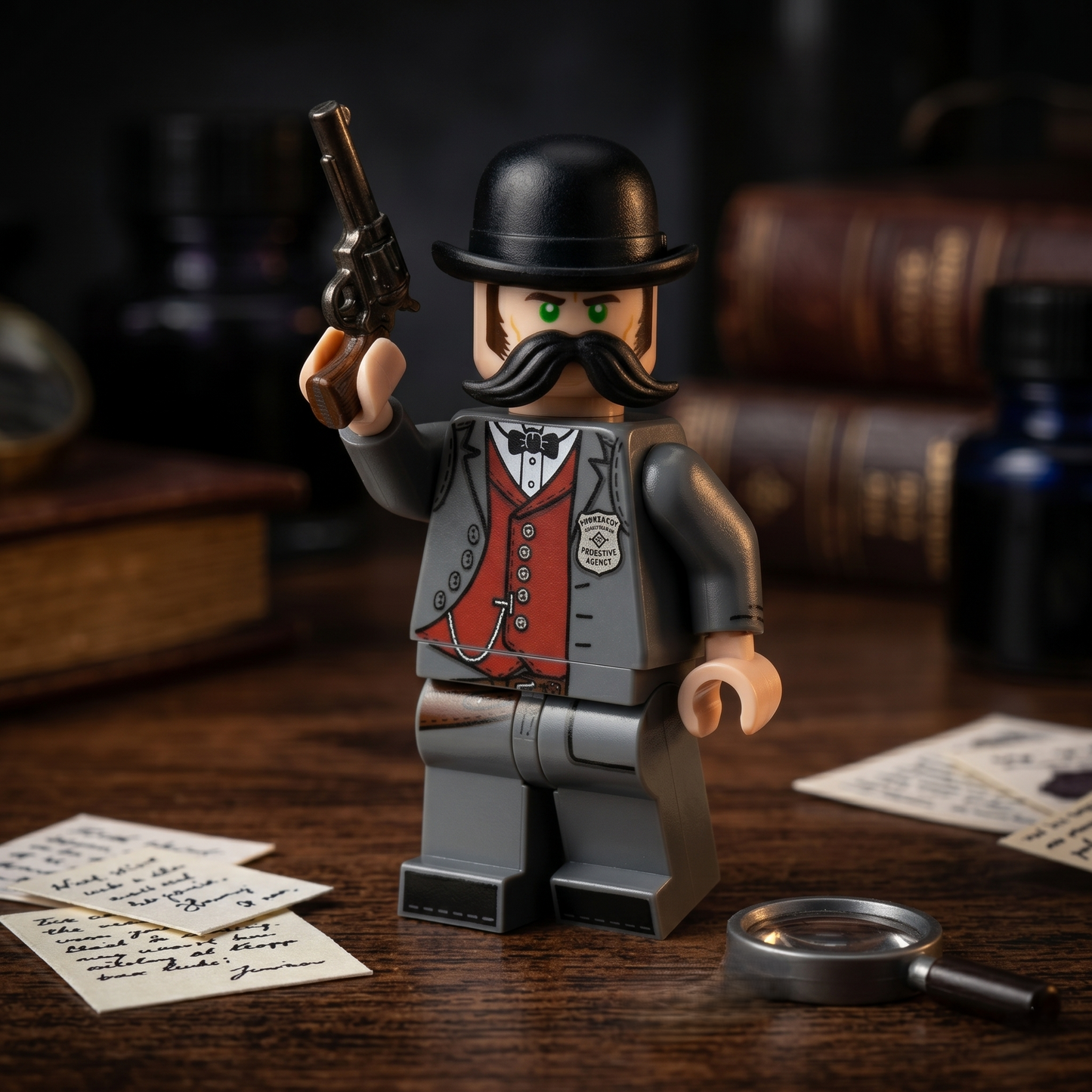 Pinkerton Detective Minifigure