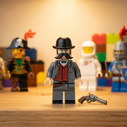 Pinkerton Detective Minifigure