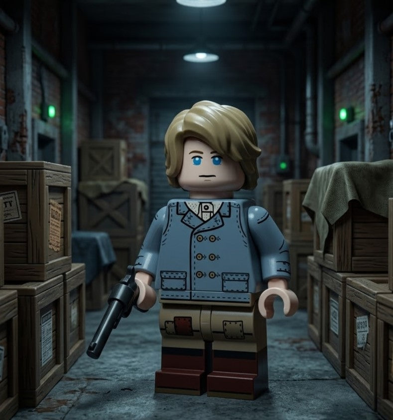 Vintage Agent Collectible Minifigure