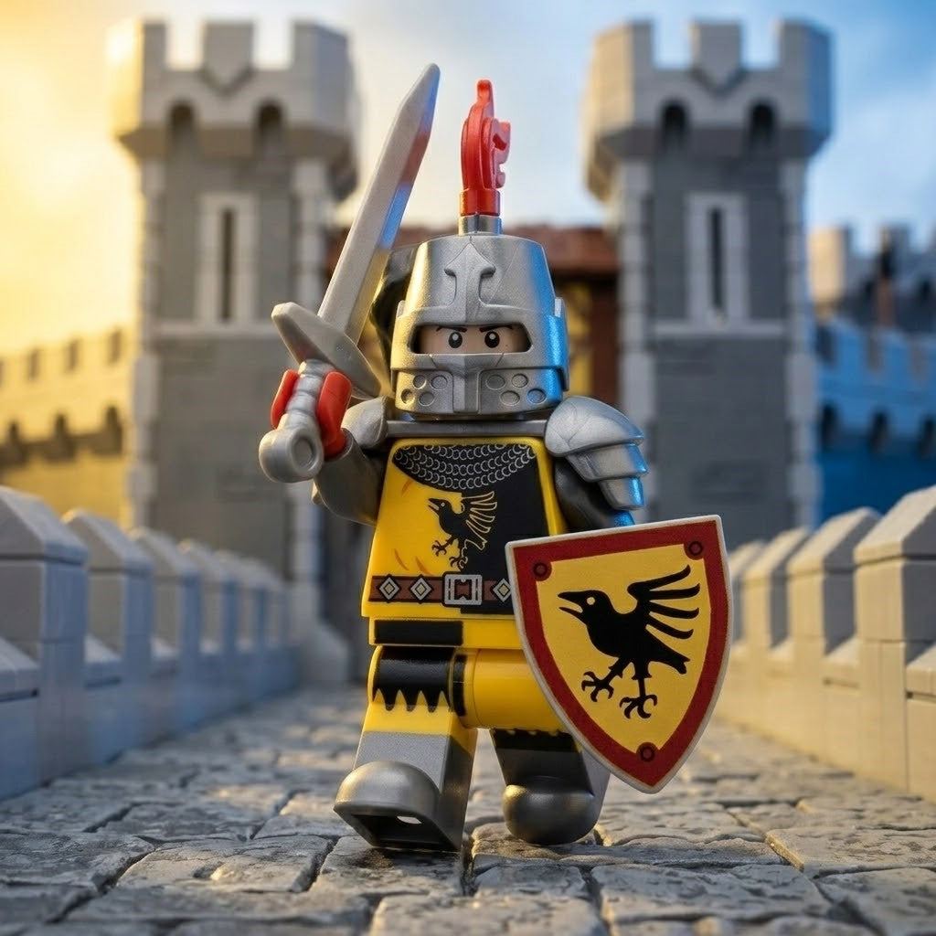 Heraldic Knights Set — Raven Knight (N805), view 4