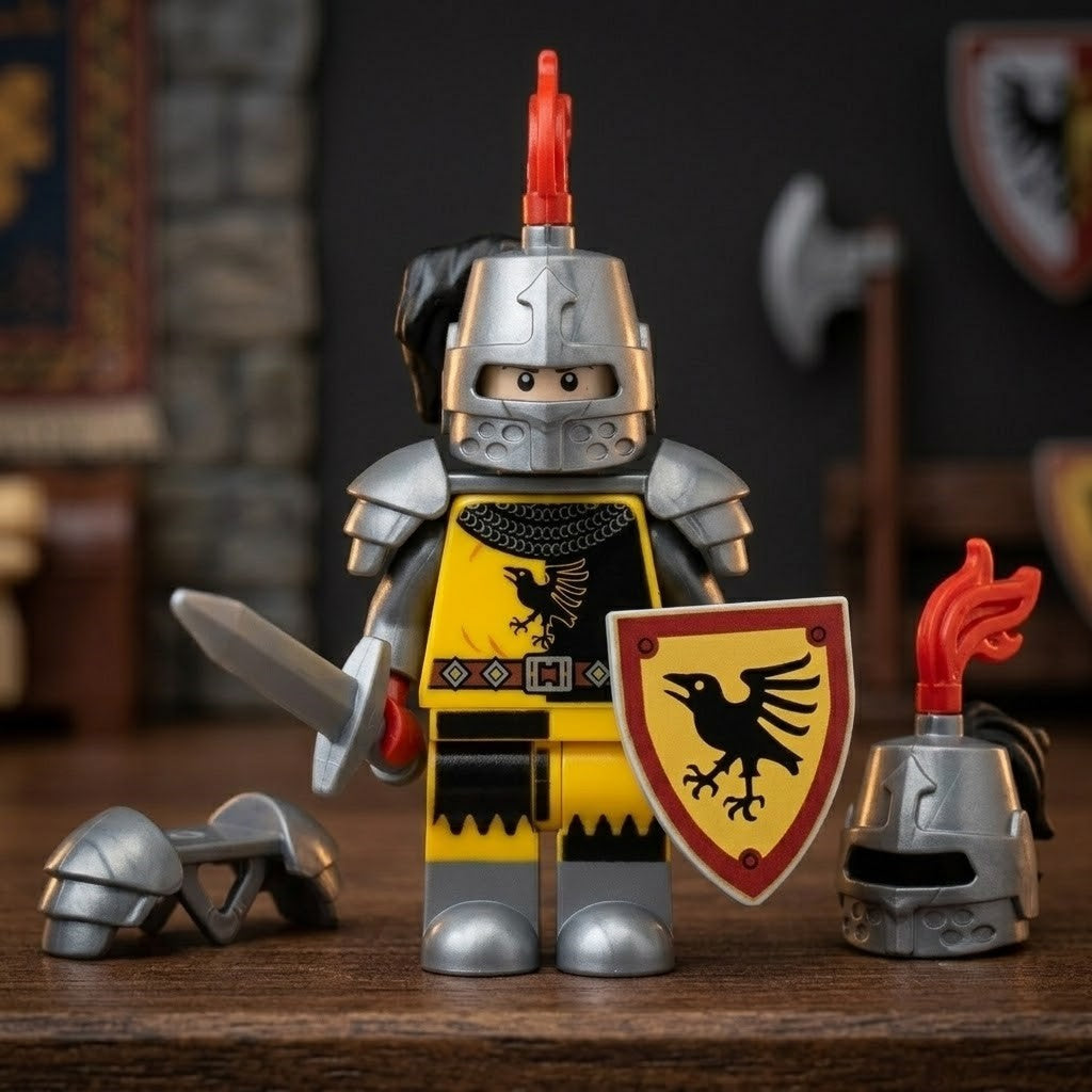 Heraldic Knights Set — Raven Knight (N805), view 3
