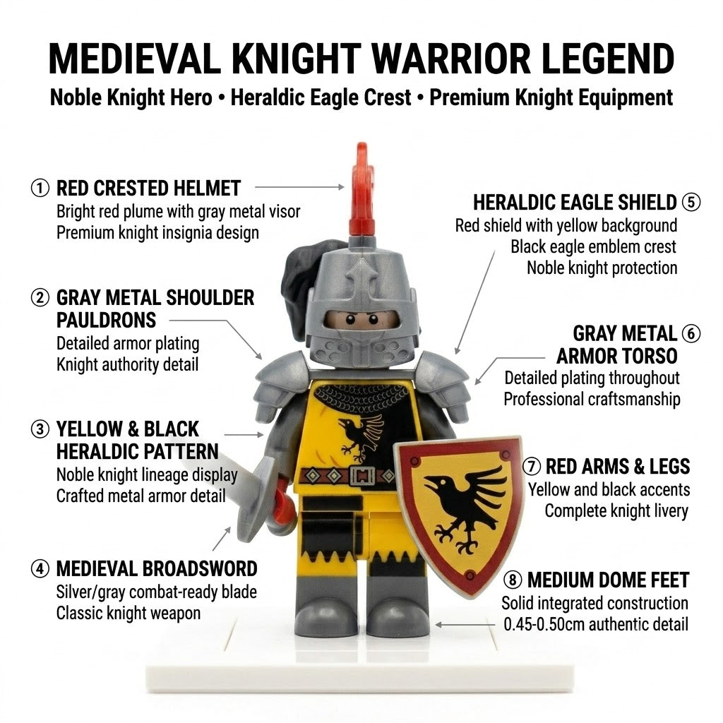 Heraldic Knights Set — Raven Knight (N805), view 2