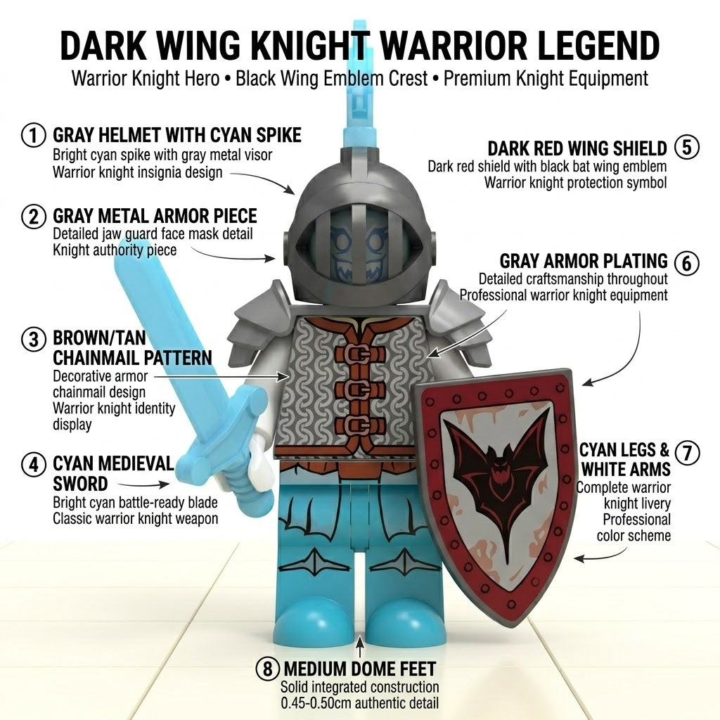 Frost Demonic Knight Collectible Minifigure