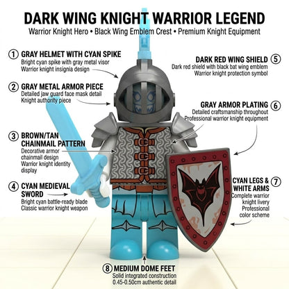 Frost Demonic Knight Collectible Minifigure