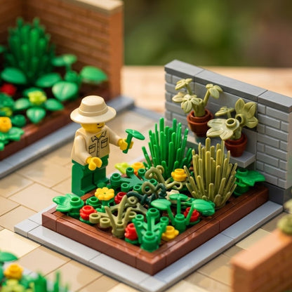 Mixed Mini Plant Accessory Bulk Minifigure