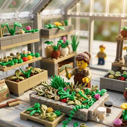 Mixed Mini Plant Accessory Bulk Minifigure