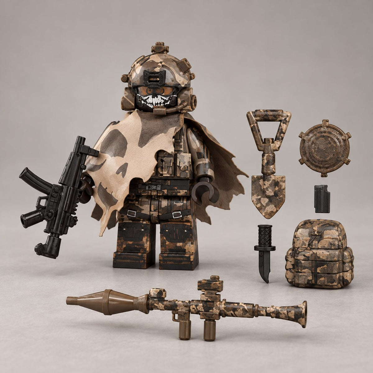 Masked Desert Tactical Operator Minifigure product image