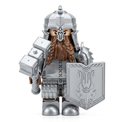 Dwarven Champion Hammer Warrior Collectible Minifigure
