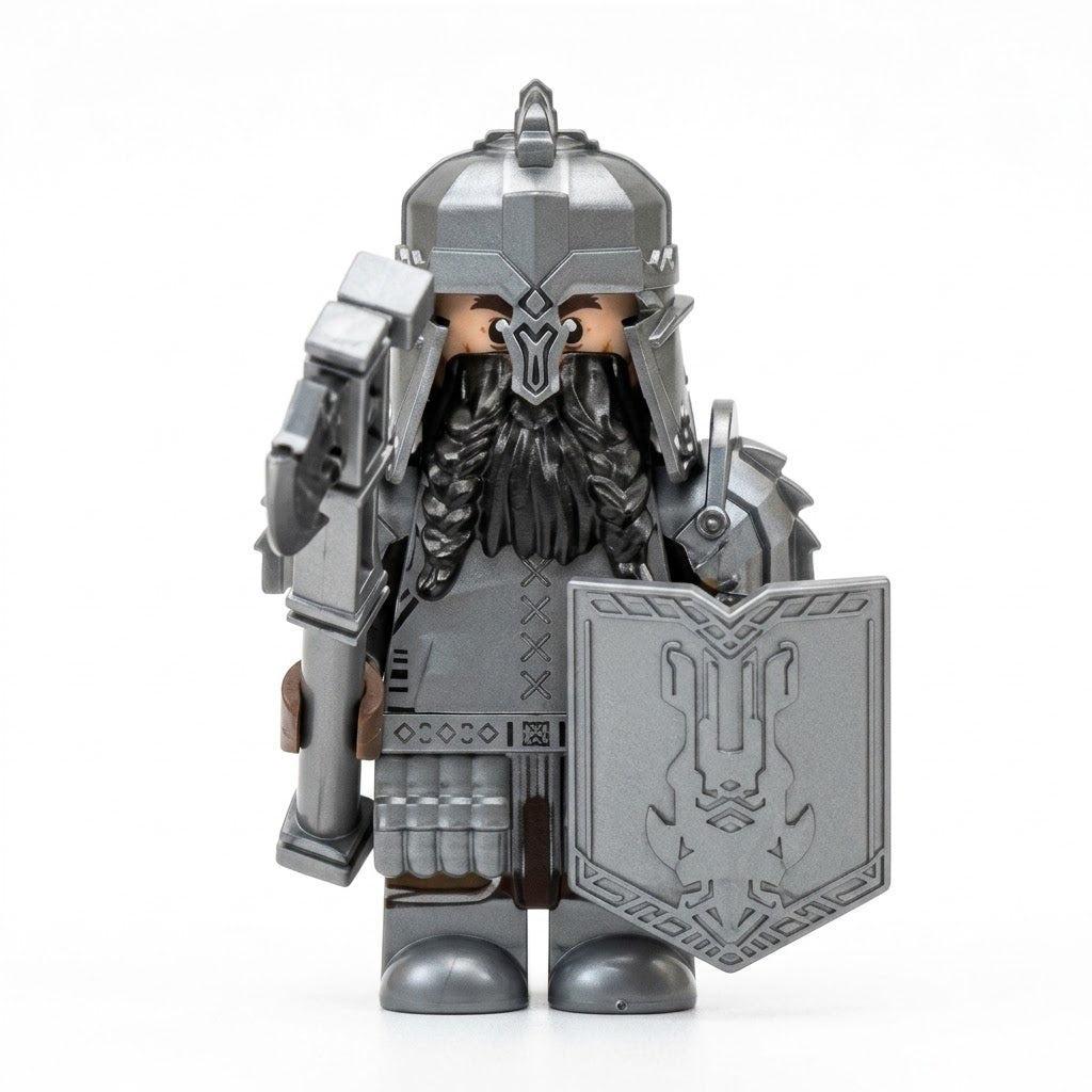 Dwarven Dark Iron Guard Warrior Collectible Minifigure