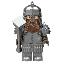 Dwarven Silver War Hammer Champion Collectible Minifigure