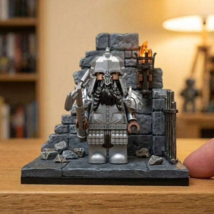 Dwarven Dark Iron Guardian Collectible Minifigure