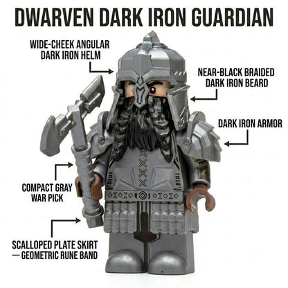 Dwarven Dark Iron Guardian Collectible Minifigure