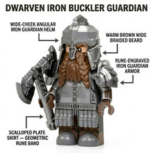 Dwarven Iron Buckler Guardian Collectible Minifigure