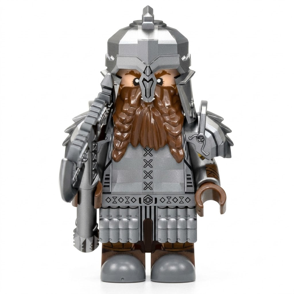 Dwarven Iron Buckler Guardian Collectible Minifigure