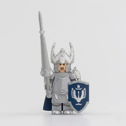 Silver Winged Knight Collectible Minifigure