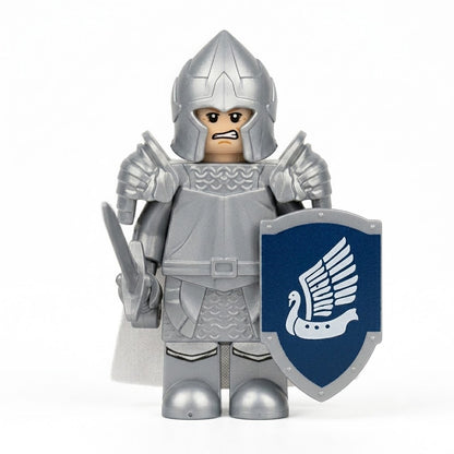 Silver Royal Guard Knight Collectible Minifigure