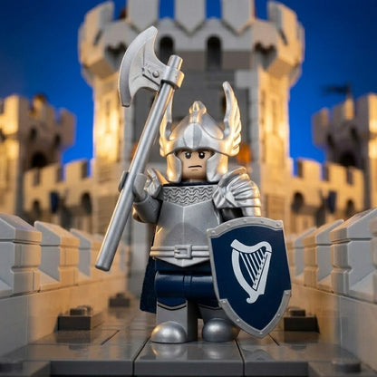 Silver Winged Crown Knight Collectible Minifigure II