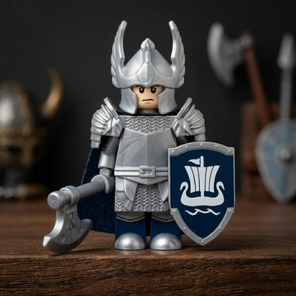 Silver Winged Crown Knight Collectible Minifigure II