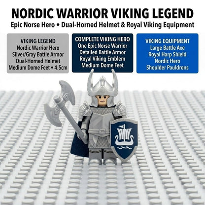 Silver Winged Crown Knight Collectible Minifigure II