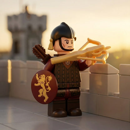 Crimson Lion Crossbowman Collectible Minifigure