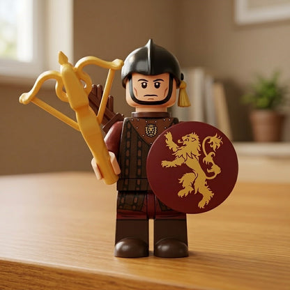Crimson Lion Crossbowman Collectible Minifigure