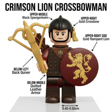 Crimson Lion Crossbowman Collectible Minifigure