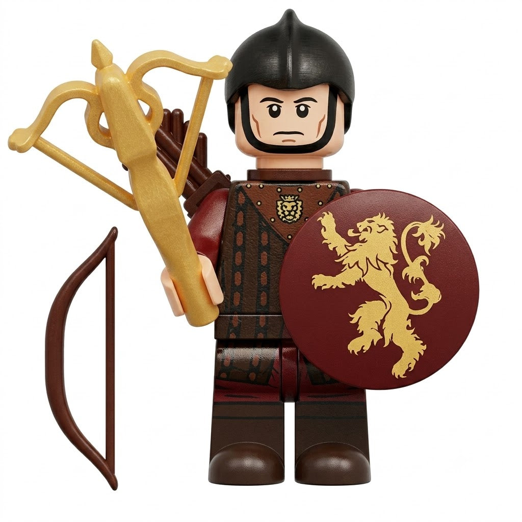 Crimson Lion Crossbowman Collectible Minifigure